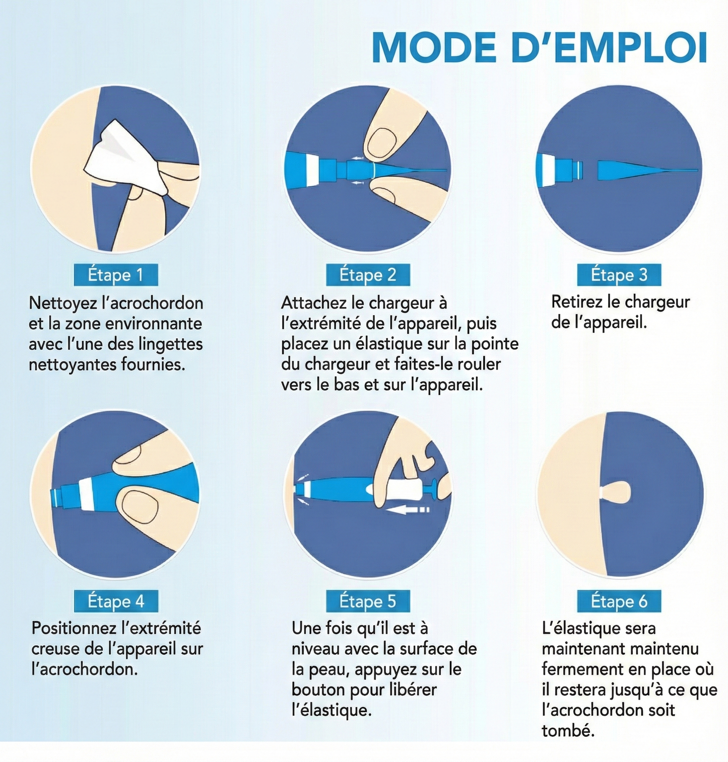 Caleo DermBuddy – Kit Éliminateur d’Étiquettes de Peau